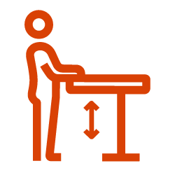 Ergonomischer Arbeitsplatz